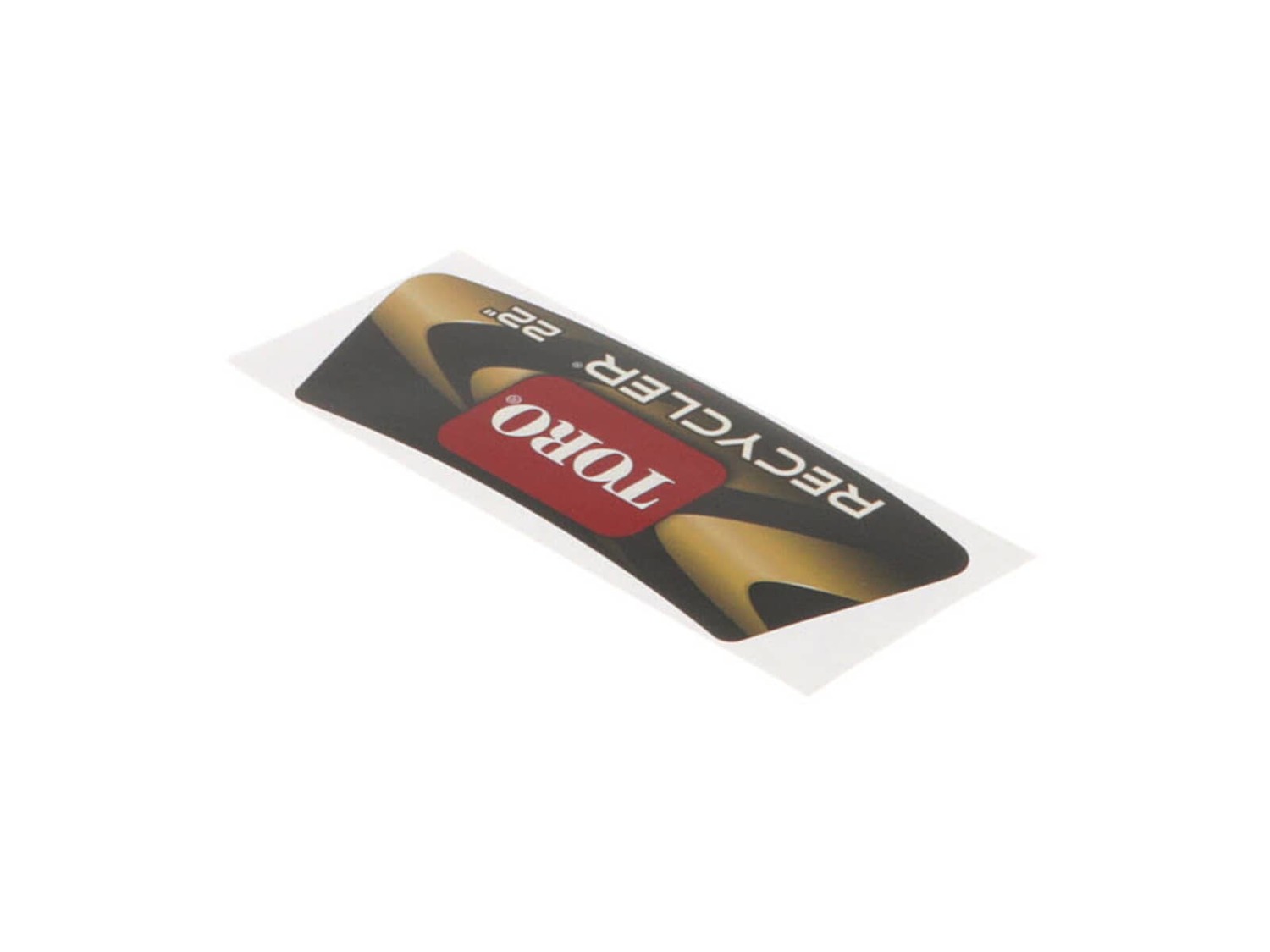 Genuine Toro 115-4676 Decal Sticker For 22" Recycler Lawn Mower - OEM Replacement 10 thumbnail image