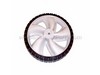 Rear Wheel: 8-Spoke Bar Gray 12 x 2 – Part Number: 734-04082
