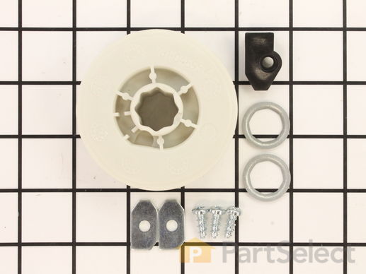 10009071-1-M-Ryobi-753-04232-Recoil Pulley Assembly