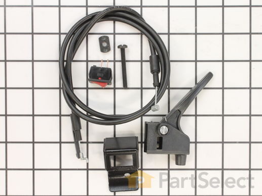 10013226-1-M-Ryobi-791-00023-Throttle Trigger and Cable Assembly