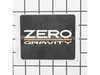Zero Gravity Label – Part Number: 940595002