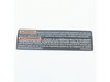 10033241-1-S-Ridgid-940947003-Combustion Warning Label (RDCA6800)