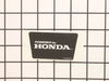 Powered By Honda Label – Part Number: 941608002
