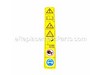 Decal-Warning – Part Number: 983751001