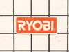 10037512-1-S-Ryobi-985157001-Logo Plate