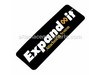Expand-It Label – Part Number: 985165001