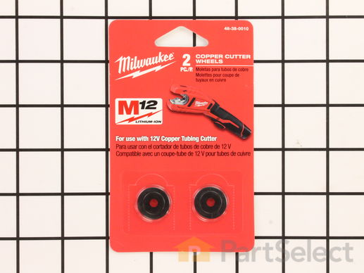 10133905-1-M-Milwaukee-48-38-0010-Copper Cutter Wheel (2 Pack)