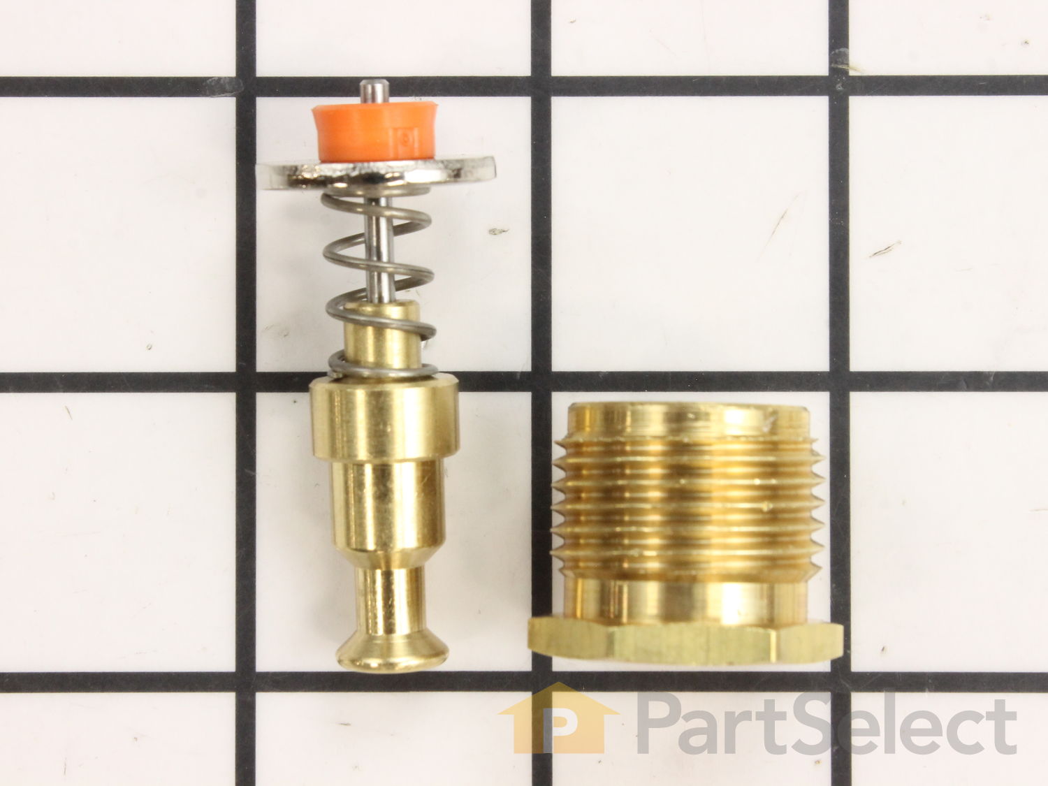Valvola Di Sicurezza Made In USA Per Compressore Campbell Hausfeld V-215108AV, 1 Anno Garanzia