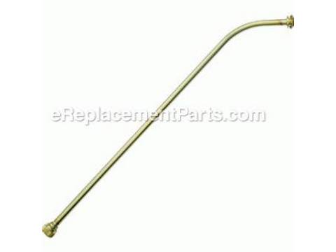 10290302-1-M-Chapin-3-7711-18&#34; Curved Brass Extension