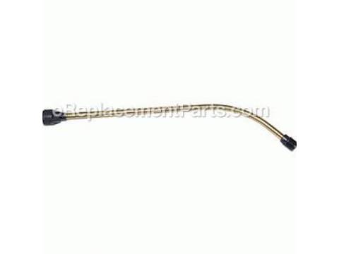 10290308-1-M-Chapin-3-7755-16-16&#34; Curved Poly Brass