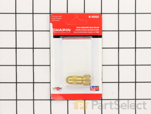 CHAPIN 6-6000 Cone Nozzle, Adjustable, Brass