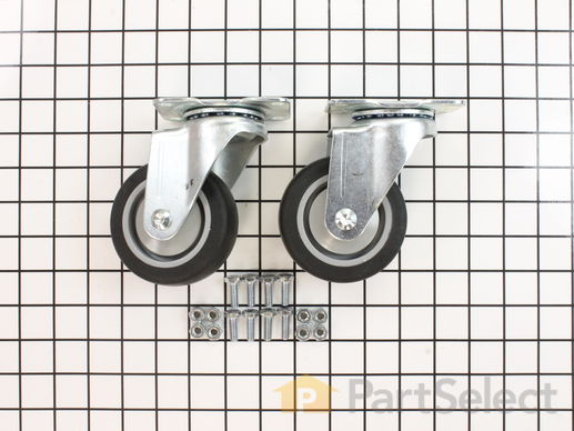 10350507-1-M-Escort-C-2-Swivel Caster, Thermoplastic T