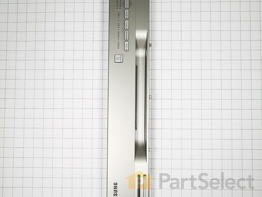 11720382-1-M-Samsung-DD82-01237A-Touchpad Control Panel Cover - Silver