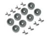 11725221-3-S-GE-WD35X21041-Dishrack Rollers and Axles - Kit of 8