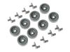 11725221-3-S-GE-WD35X21041-Dishwasher Dishrack Rollers And Axles Kit Of 8