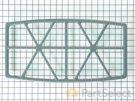 11740911-1-M-Whirlpool-WP3191486-Double Burner Grate - Mouse Gray