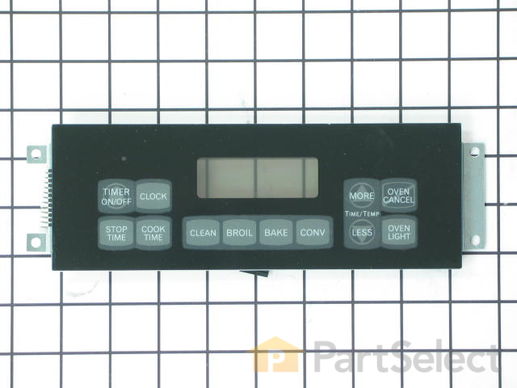 11741004-1-M-Whirlpool-WP32061701B-Membrane Switch Touch Pad - Black