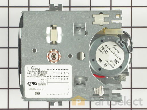 11741939-1-M-Whirlpool-WP37929-Timer - 3 Cycle - 115V 60Hz