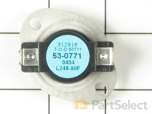 11742806-1-M-Whirlpool-WP53-0771-High Limit Thermostat (Limit 25880)