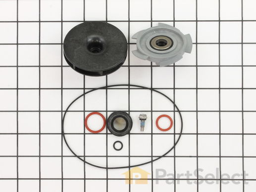 11743047-1-M-Whirlpool-WP6-915435-Motor/Pump Impeller and Seal Assembly