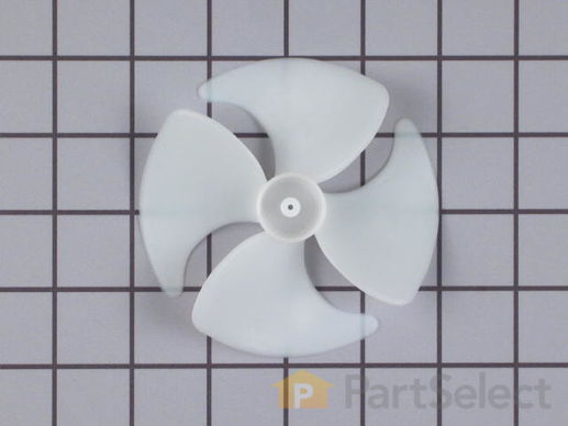 11743218-1-M-Whirlpool-WP61005066-Evaporator Fan Blade - White