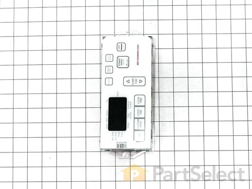 11743405-1-M-Whirlpool-WP6610457-Electronic Control with Overlay - White