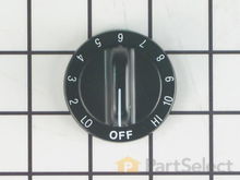 Whirlpool Part# WPW10316662 Cooktop Knob (OEM) Top, Left