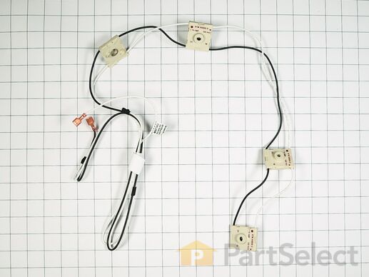11744401-1-M-Whirlpool-WP74010630-Range Igniter Switch and Harness Assembly