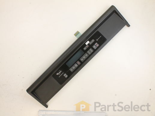 11745813-1-M-Whirlpool-WP8300435-Control Panel with Touchpad - Black