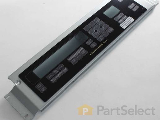 11745859-1-M-Whirlpool-WP8302743-Control Panel and Touchpad - Stainless Steel/Black