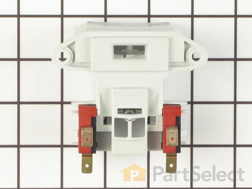 11747667-1-M-Whirlpool-WP99002292-Door Latch Assembly with Switches- NO Handle