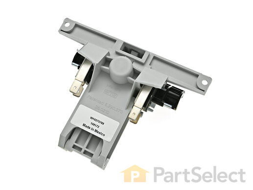 11748729-1-M-Whirlpool-WPW10130695-Dishwasher Door Handle And Latch Assembly with Switch