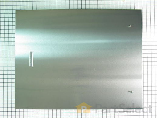 11748920-1-M-Whirlpool-WPW10137623-Front Door Panel - Stainless Steel