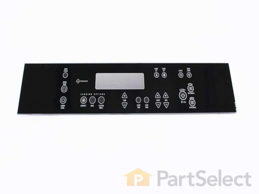 11749274-1-M-Whirlpool-WPW10161676-Overlay Touchpad - Glass - Black