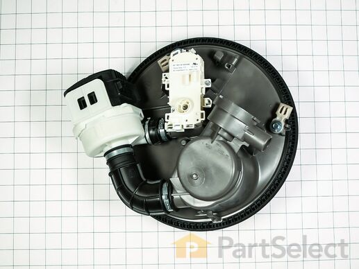 11752954-1-M-Whirlpool-WPW10328226-Dishwasher Pump and Motor Assembly