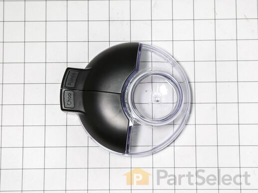 11754960-1-M-Whirlpool-WPW10451881-Bowl Cover - Black/Clear