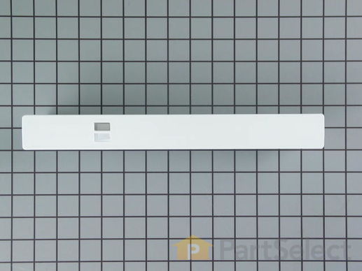 11757048-1-M-Whirlpool-WPW10671238-Refrigerator Center Crisper Rail (White)