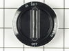 11757446-1-S-Whirlpool-WPY0302144-Gas Valve Knob (Black)