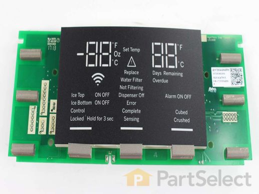 11767928-1-M-GE-WR55X26552-LCD DISPLAY BOARD