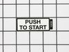 11837176-1-S-Snapper-7012639YP-Decal, Push To Start