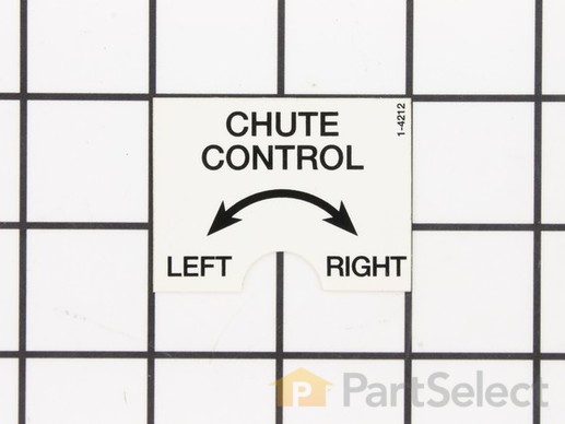 11837258-1-M-Snapper-7014630YP-Decal, Chute Control