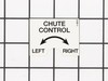 Decal, Chute Control – Part Number: 7014630YP