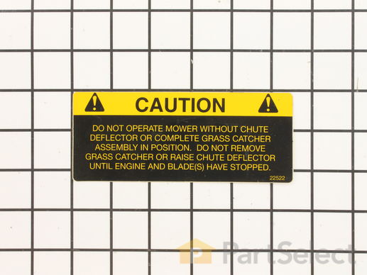 11837502-1-M-Snapper-7022522YP-Decal, Caution