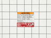 Label, Spark Warning – Part Number: 87549-Z3E-J20