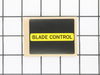 Mark, Blade Control – Part Number: 87588-VE1-G00