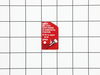 Mark, Oil Caution (E) – Part Number: 87594-Z0H-J20