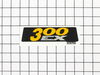 Decal, Side Panel – Part Number: 583312401