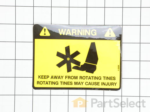 12090013-1-M-Snapper-7015684YP-Decal, Warning