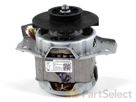 12343555-1-M-GE-WH49X27319- KIT WASHER MOTOR AND PULLEY Assembly