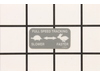 Decal, Tracking – Part Number: 585142601